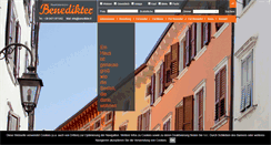 Desktop Screenshot of benedikter.it