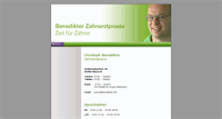 Desktop Screenshot of benedikter.info